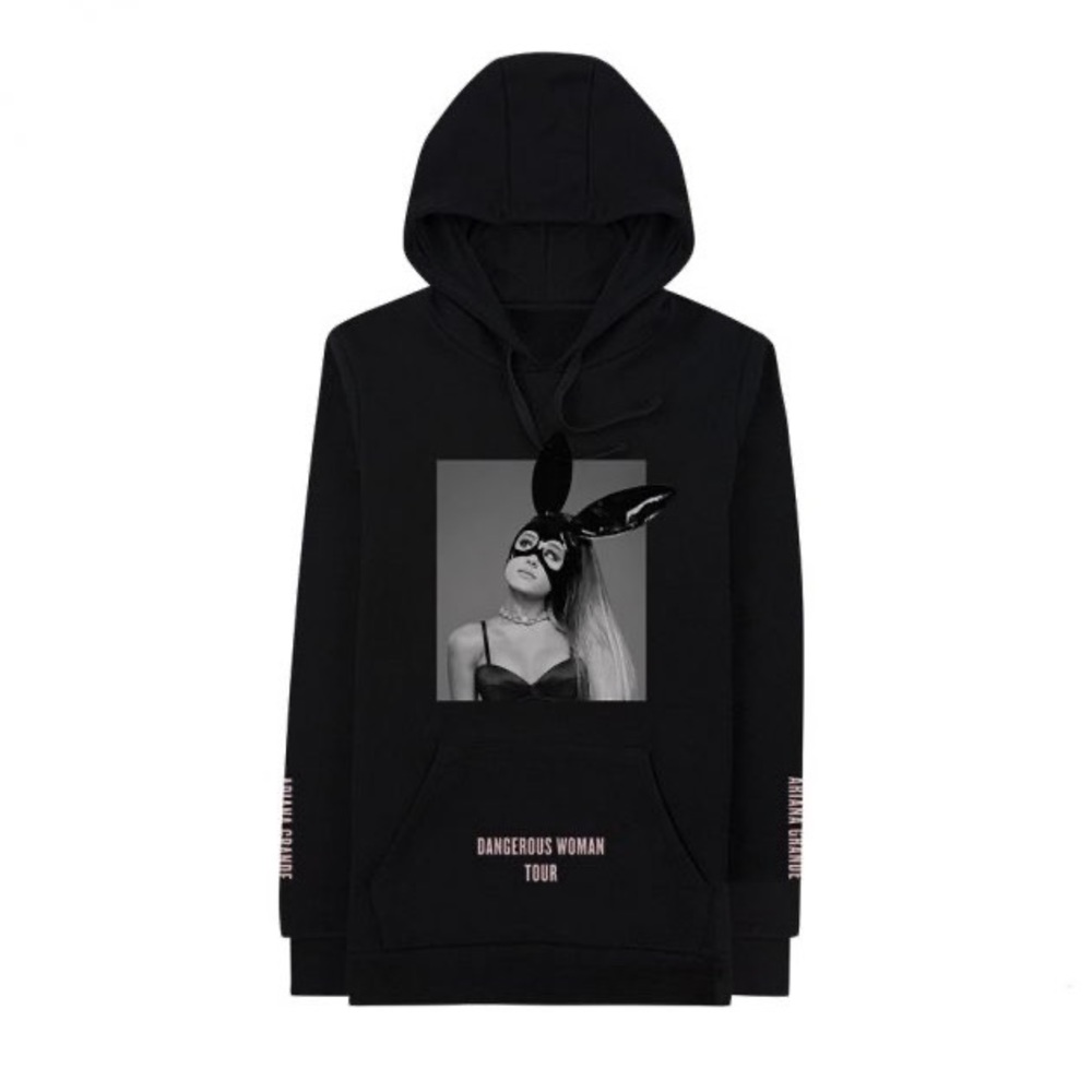Rare Ariana Grande Dangerous Woman Tour Hoodie. Small. Used